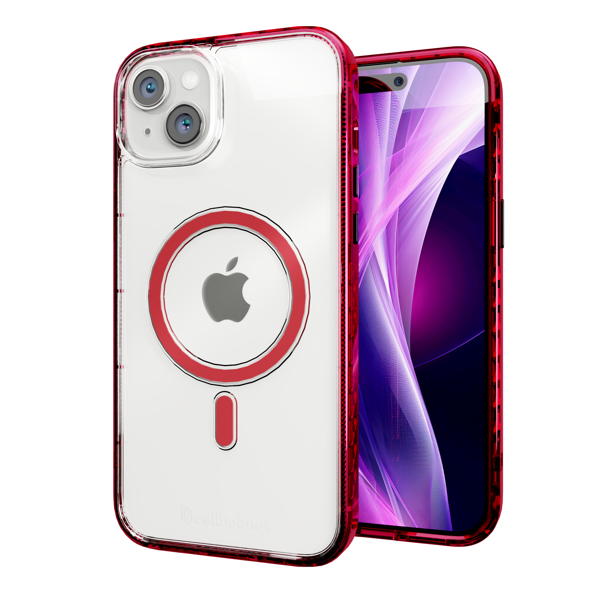 Magnitude Series - MagSafe Compatible - for iPhone 15 Plus - Scarlet Red