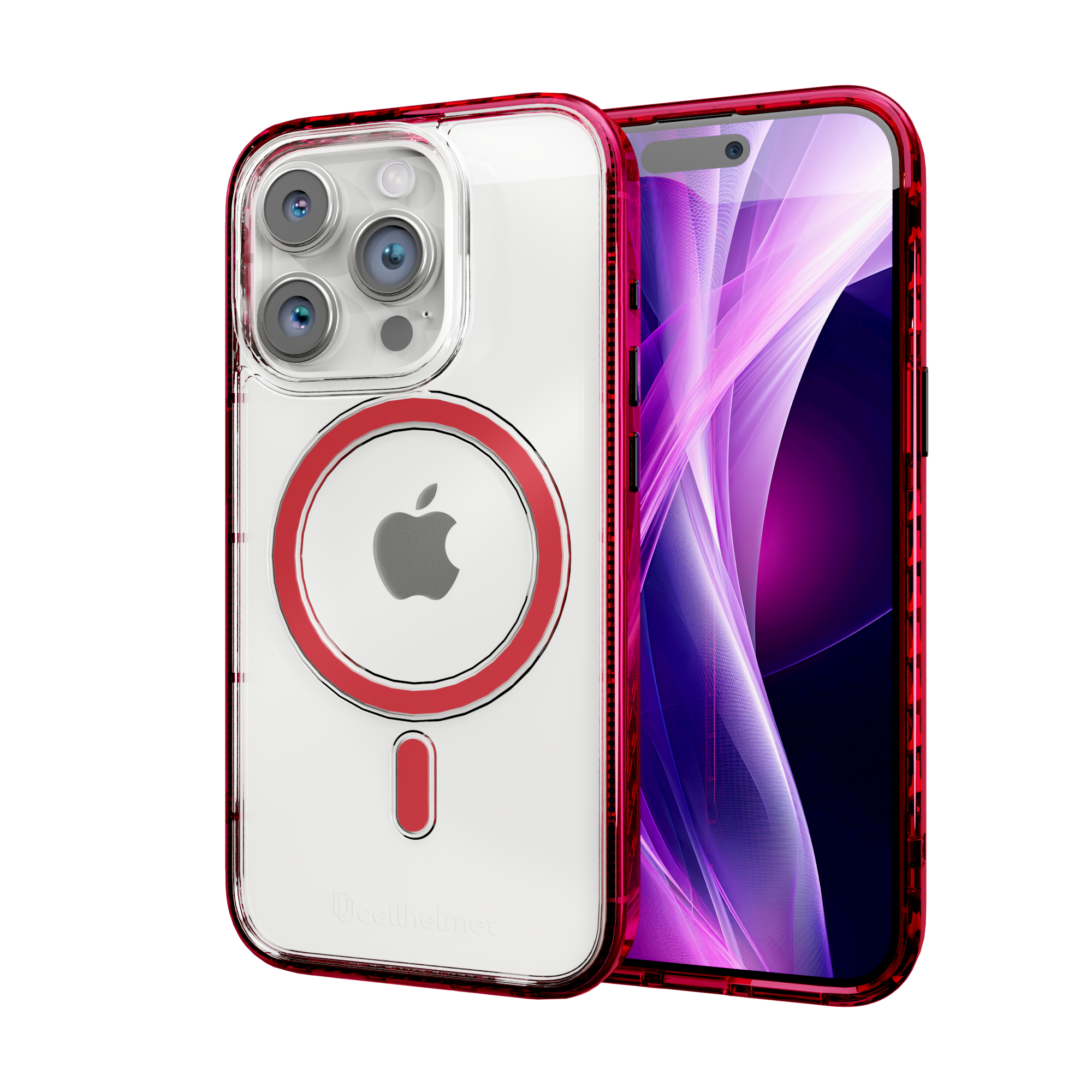 Magnitude Series - MagSafe Compatible - for iPhone 15 Pro - Scarlet Red