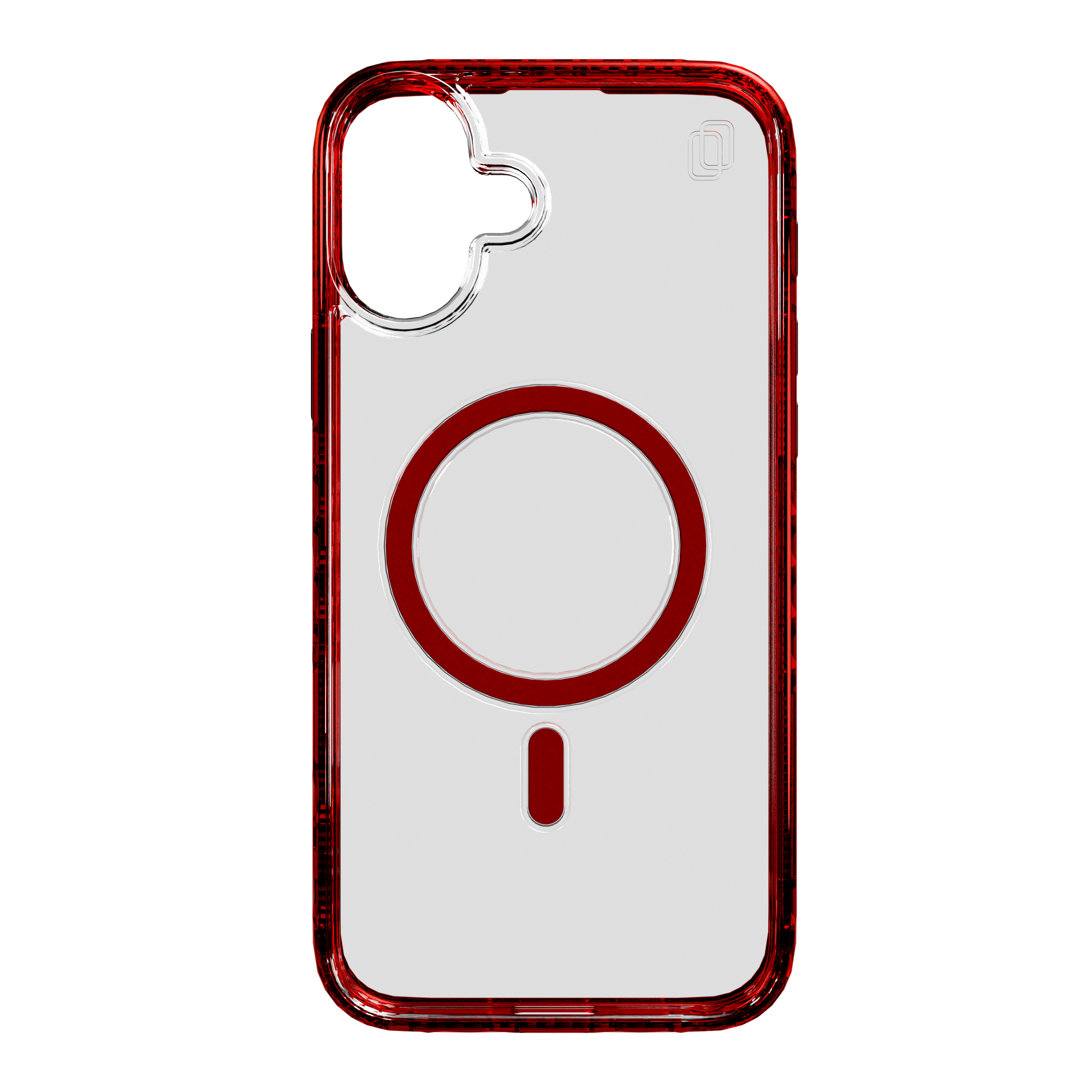Magnitude Series for iPhone 16 Plus - Lava Red