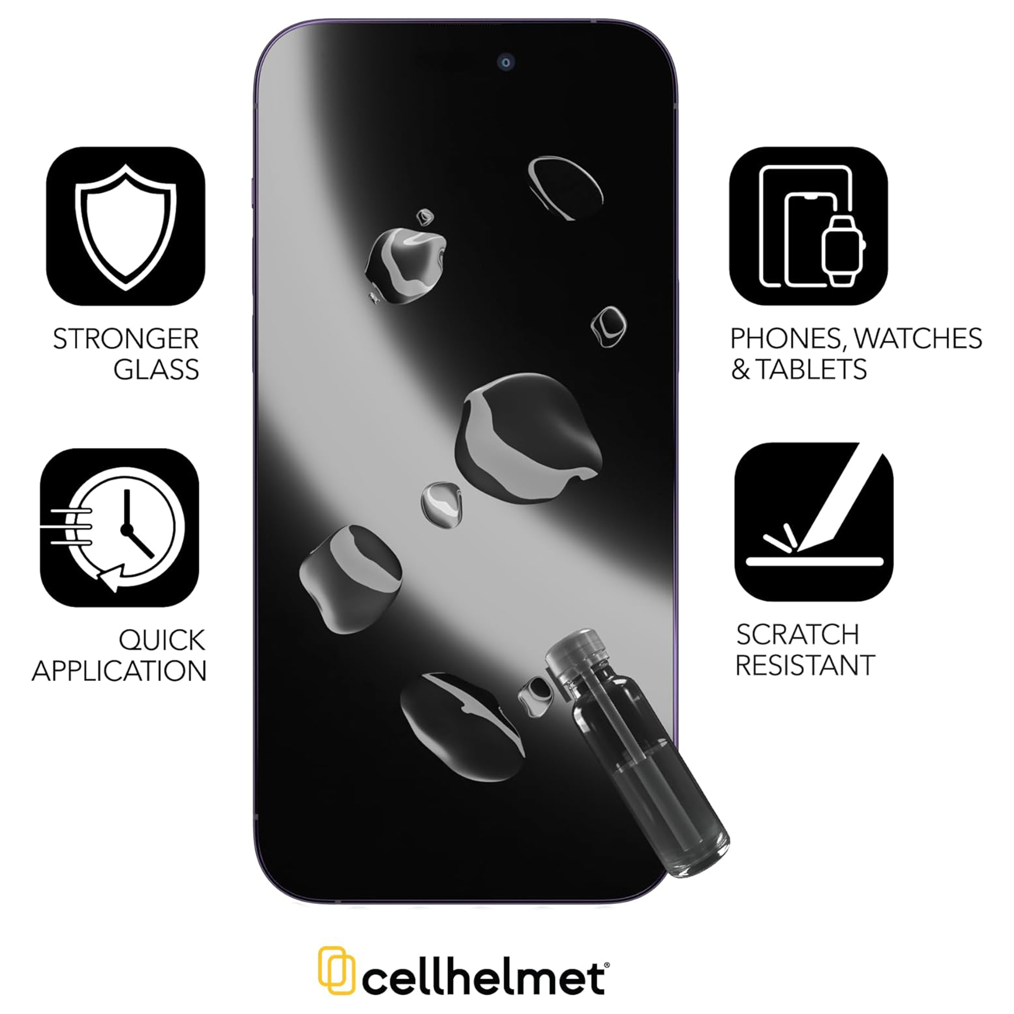 Liquid Glass - Phone - $50 Coverage - Clear