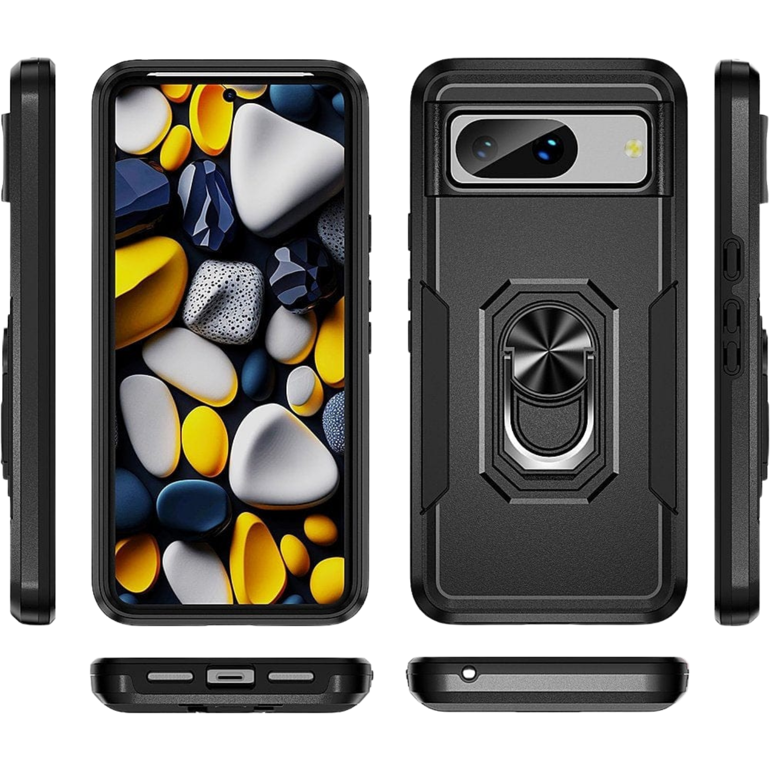 Raider Series Heavy-Duty Kickstand Case for Google Pixel 8
