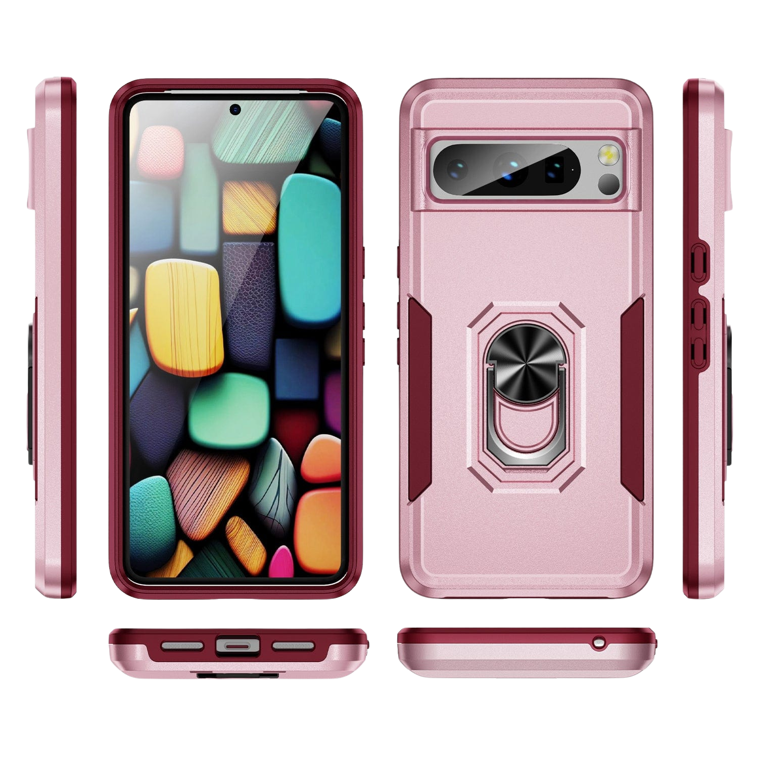 Raider Series Heavy-Duty Kickstand Case for Google Pixel 8