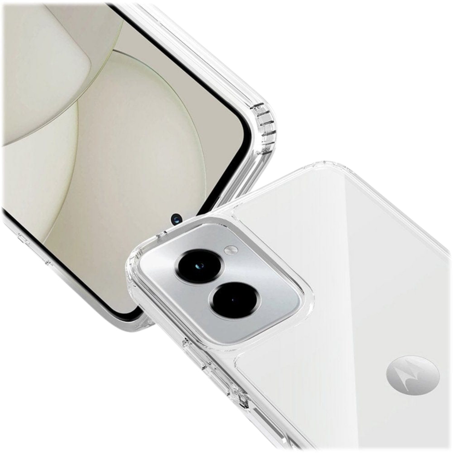 Venture Series Hard Shell Clear Case for moto g power (2024)