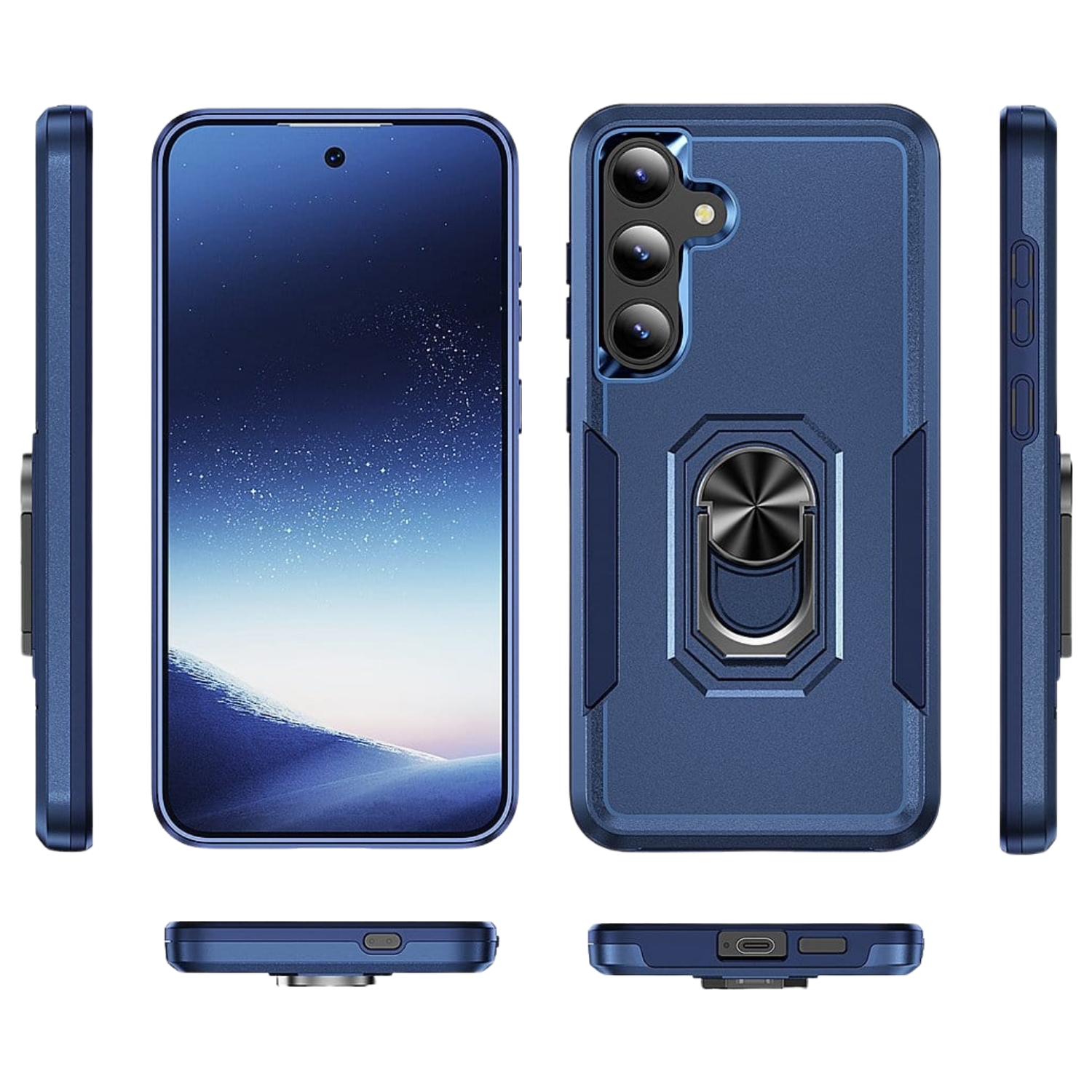 Raider Series Heavy-Duty Kickstand Case for Samsung Galaxy S24+