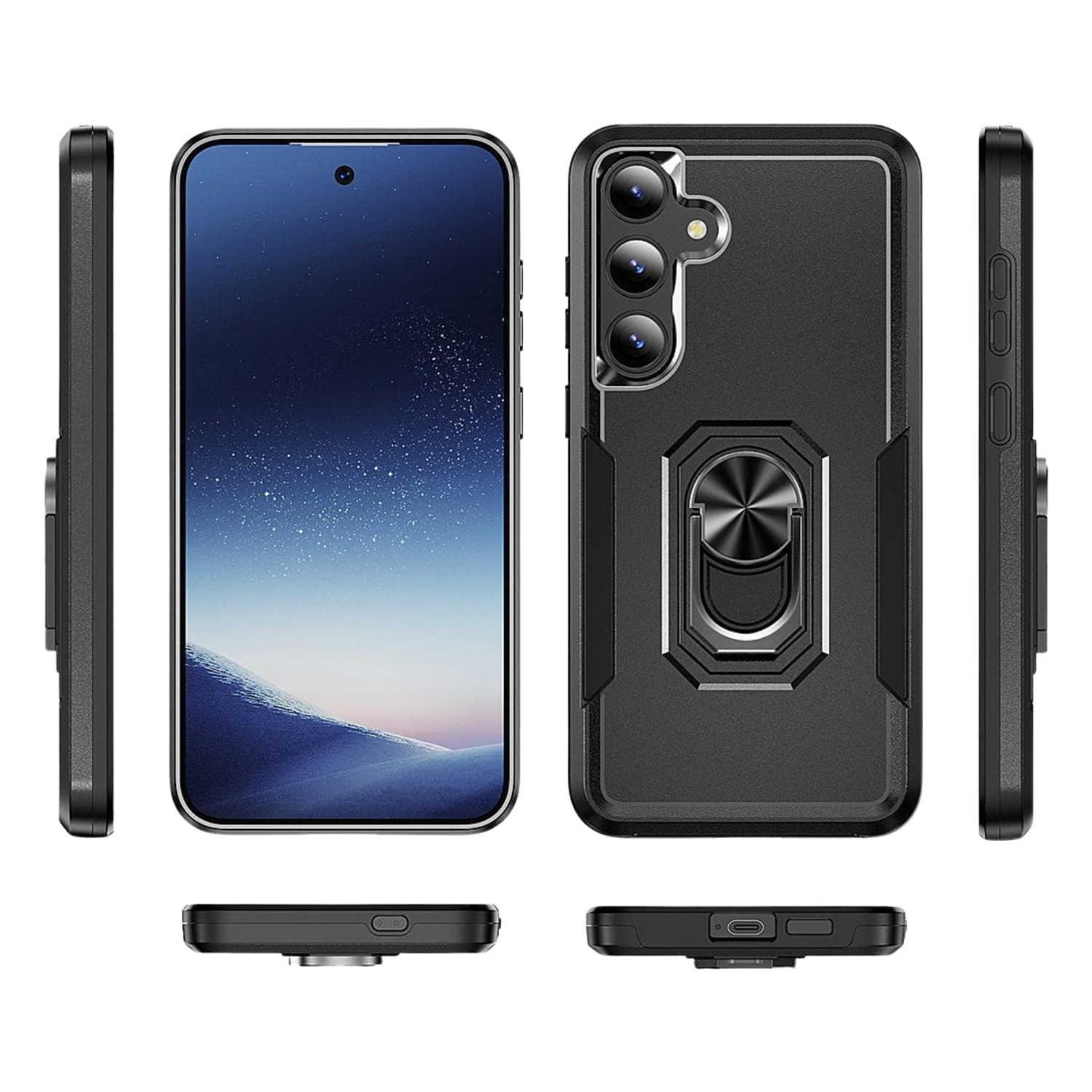 Raider Series Heavy-Duty Kickstand Case for Samsung Galaxy S24