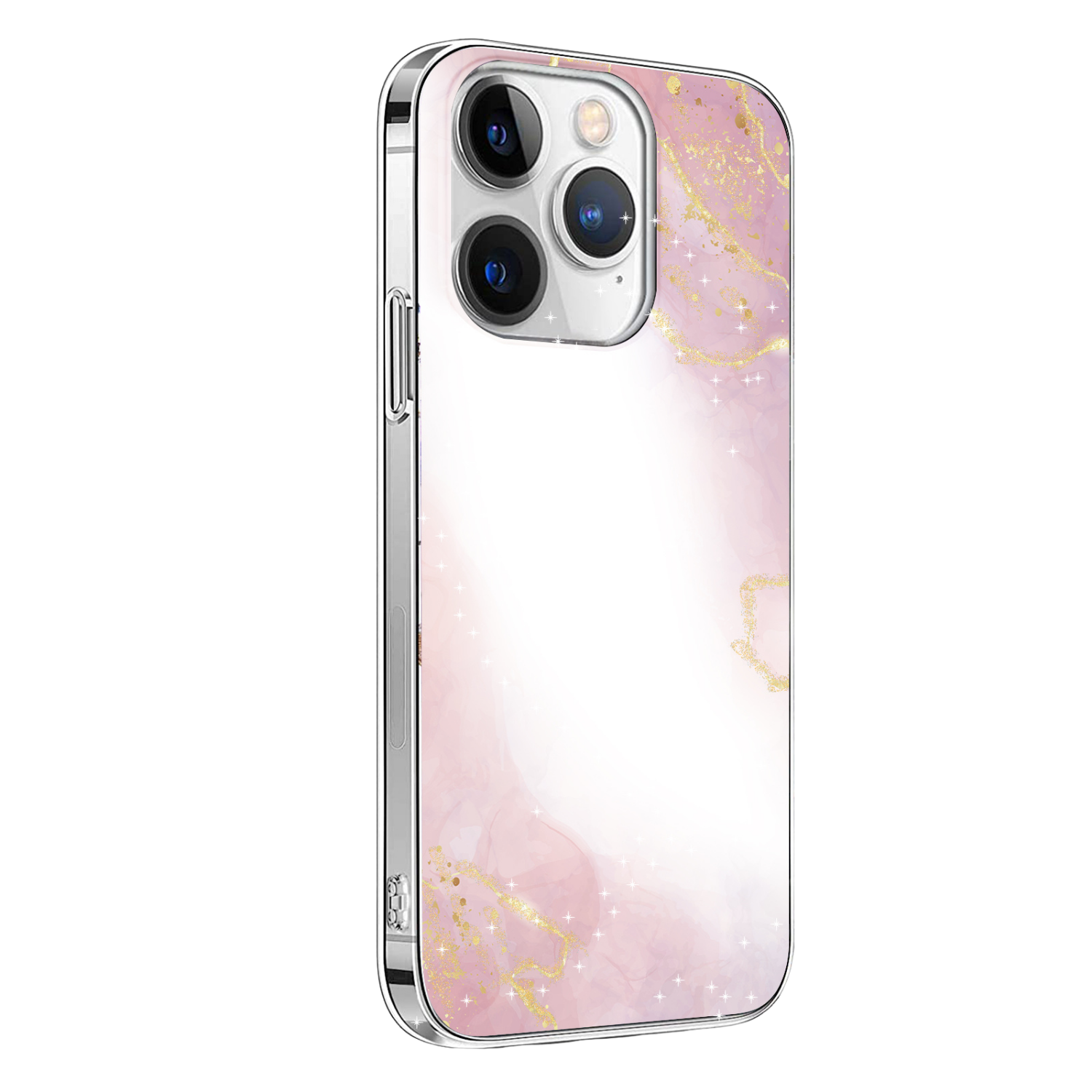 Inspire Series Pink Marble Case with MagSafe for iPhone 15 Pro Max