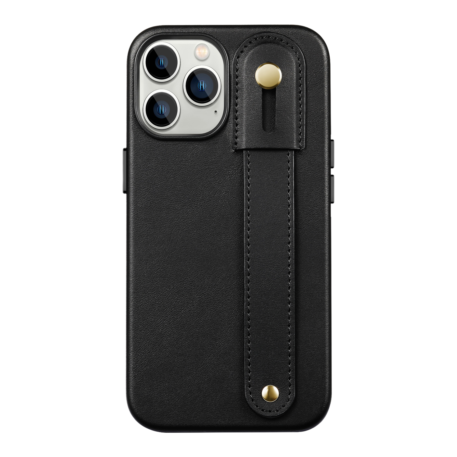 Indy Series Genuine Leather FingerGrip Case with MagSafe for iPhone 15 Pro