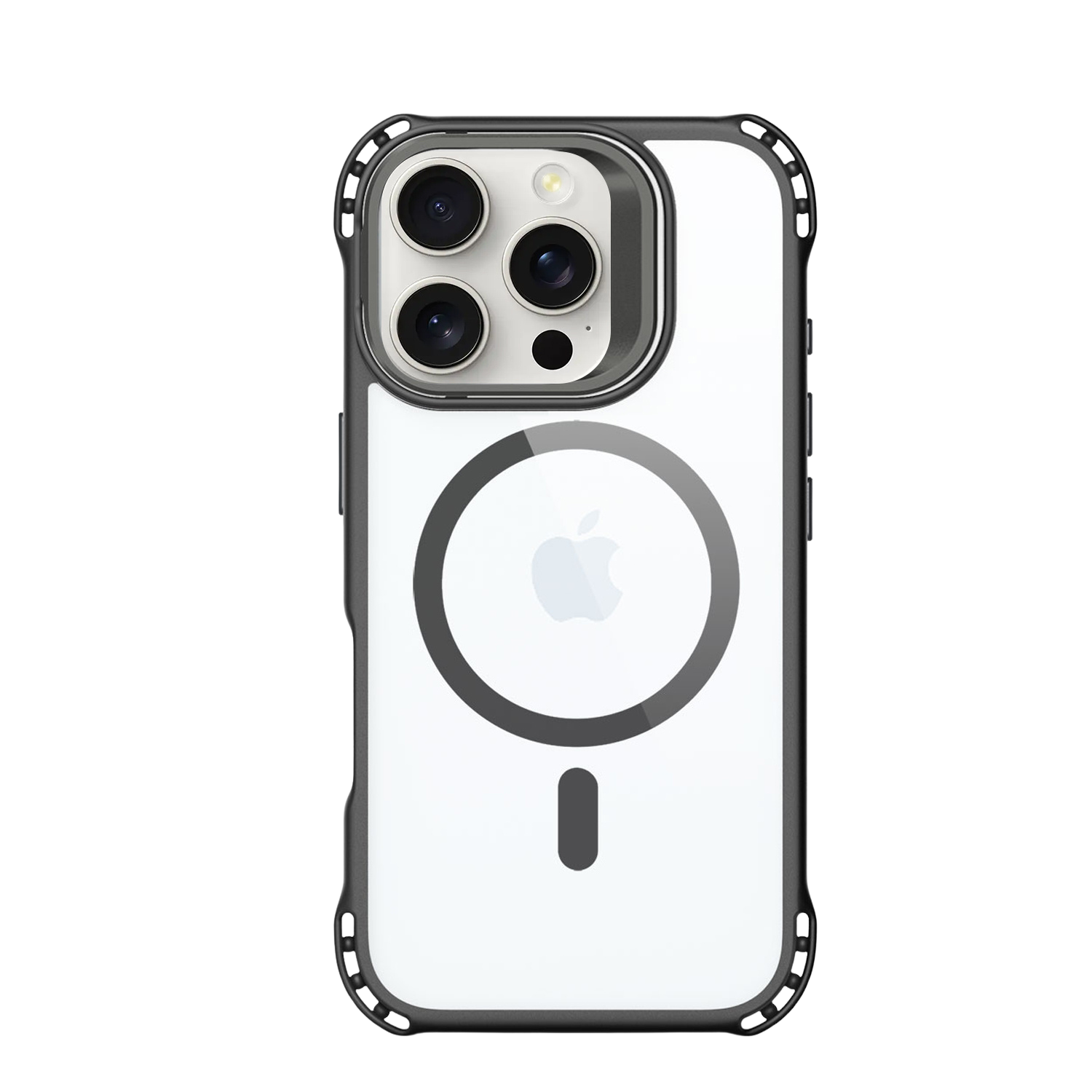 Venture Series Clear Rebound Case with Kickstand and MagSafe for iPhone 16 Pro
